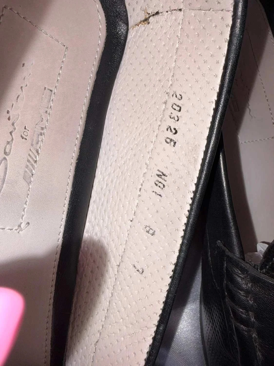 mocassins para homem santoni para amg homem tamanho 41 couro preto – photo 7